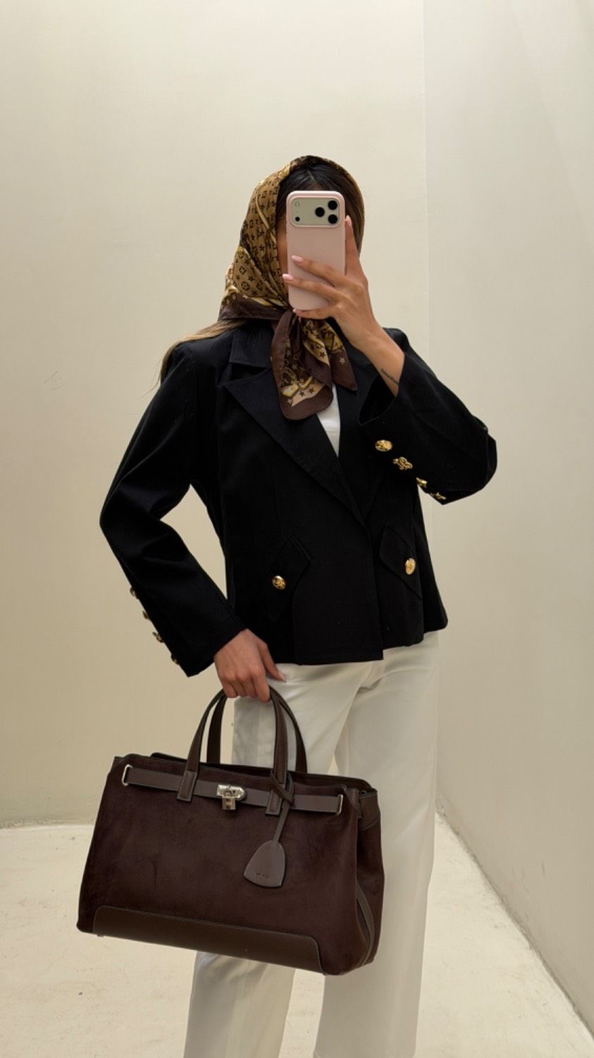 مانتو مشکی 2